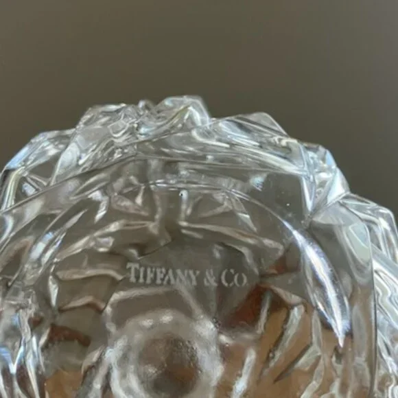 Tiffany & Co Rock Cut Perfume Bottle and Stopper - Picture 3 of 4